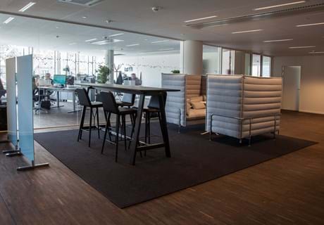 filttæppe kontor indretning